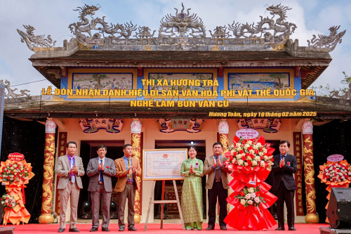Nghề thủ công truyền thống – Nghề làm Bún Vân Cù: Di sản văn hóa phi vật thể Quốc gia